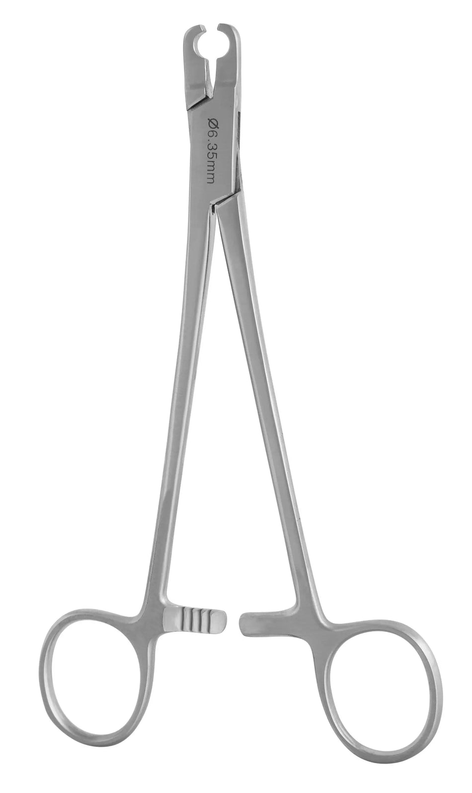Rod Holder 7 1/4″ straight for diameter 6.35mm rods, thin tip
