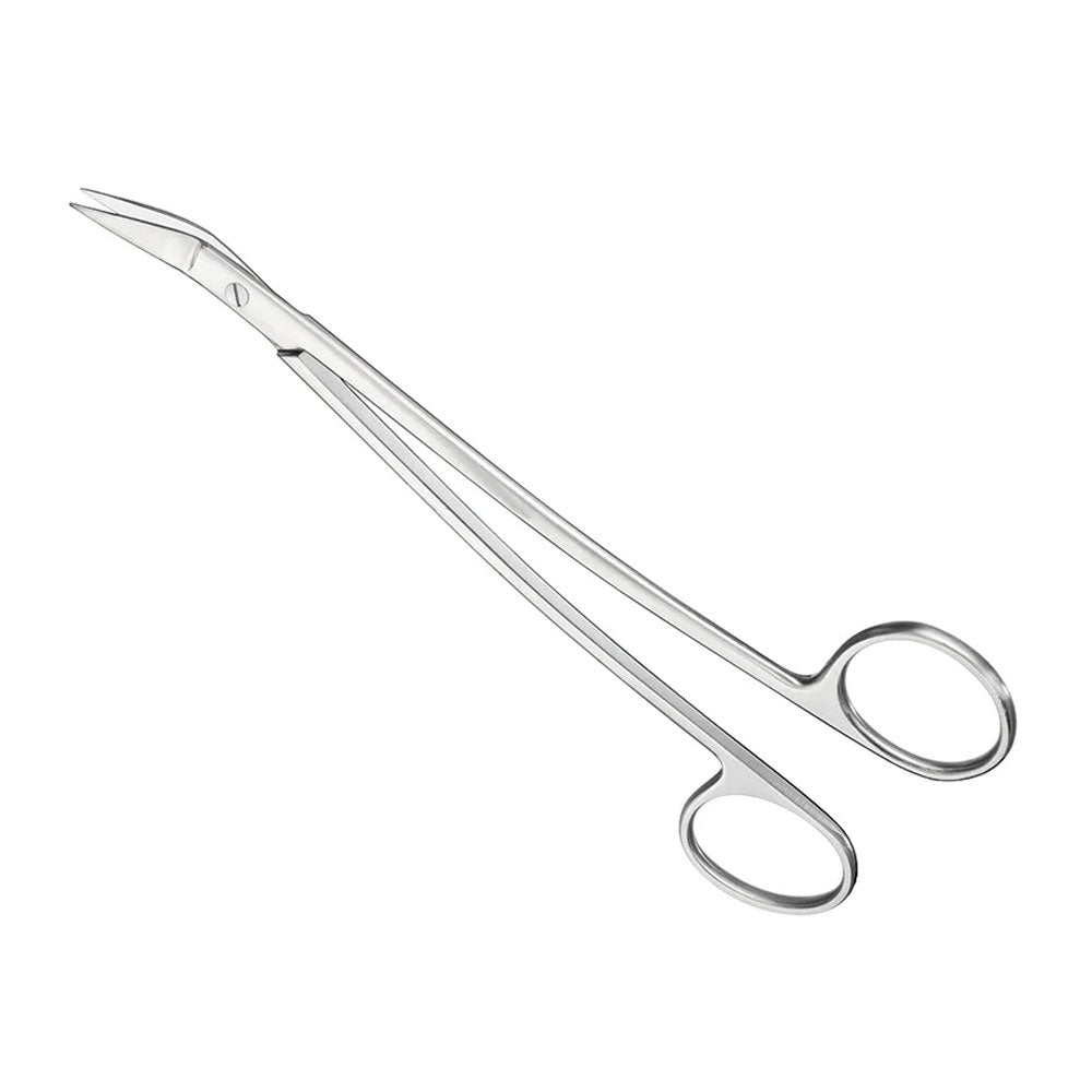 DEAN, suture-/gum scissors, 17 cm, serr – Suture and Gum Scissors | Surgix Instruments