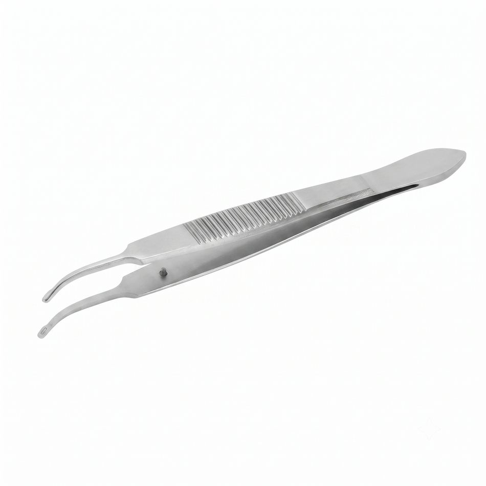 rruga Capsule Forceps with cupped atraumatic jaws. Premium stainless steel ophthalmic tools for surgical & vet use. Direct from Surgix Instruments!