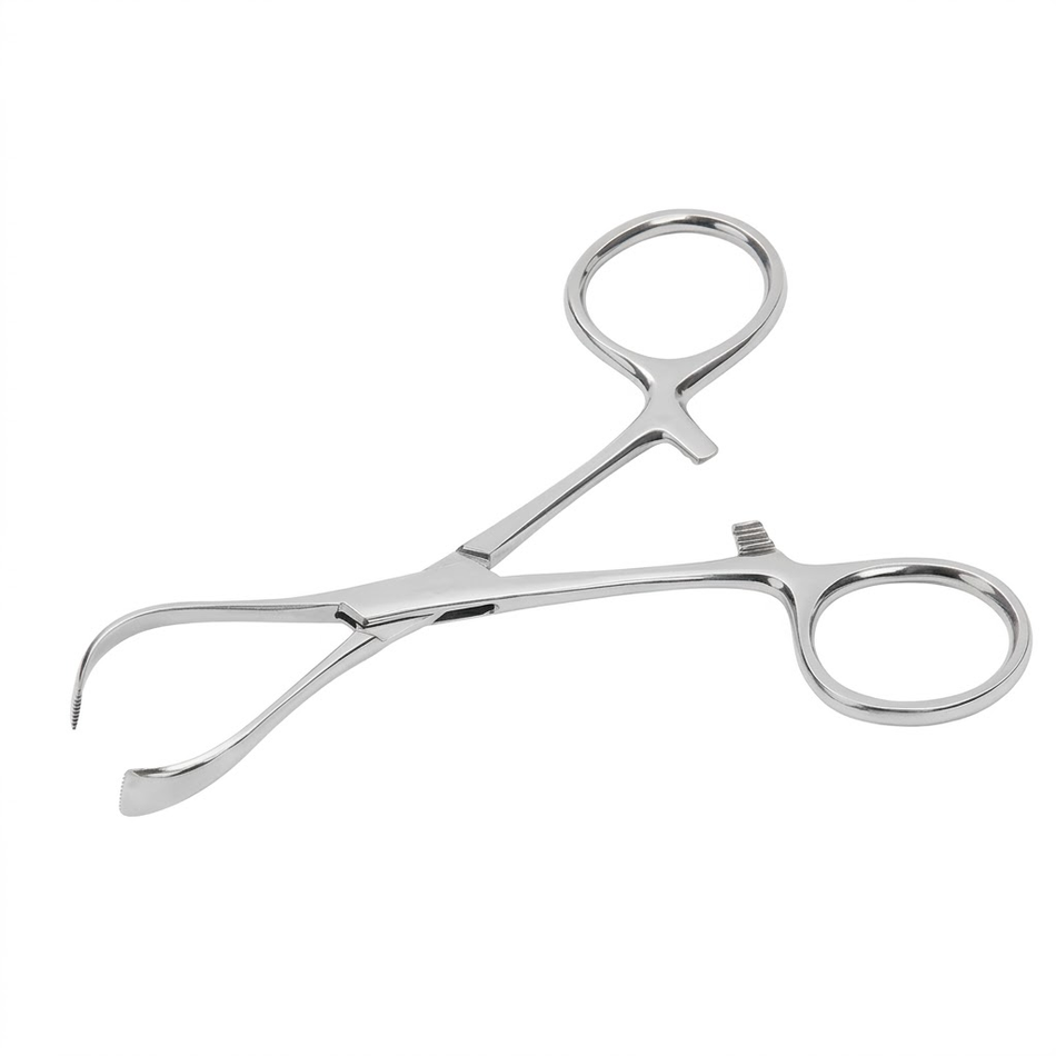 Atraumatic towel clip 115mm by Surgix Instruments – blunt tips prevent tissue damage. Secures drapes. Vet & human surgery - Surgix Instruments