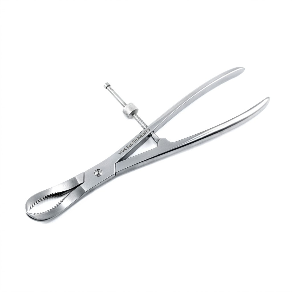 Bone Reduction Serrated Forceps 160-240mm Veterinary | Viva