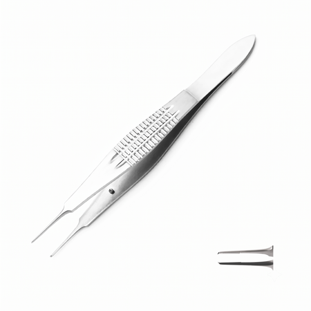 Castroviejo Corneal Forceps 0.12mm | Surgix Instruments