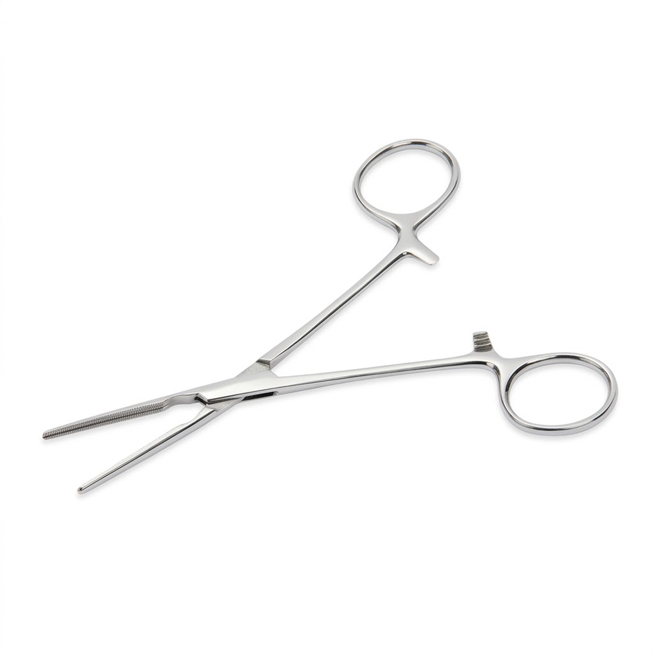 Crile Artery Forceps by Surgix Instruments. Available in 140mm, 160mm, and 180mm lengths with full-length serrated jaws.