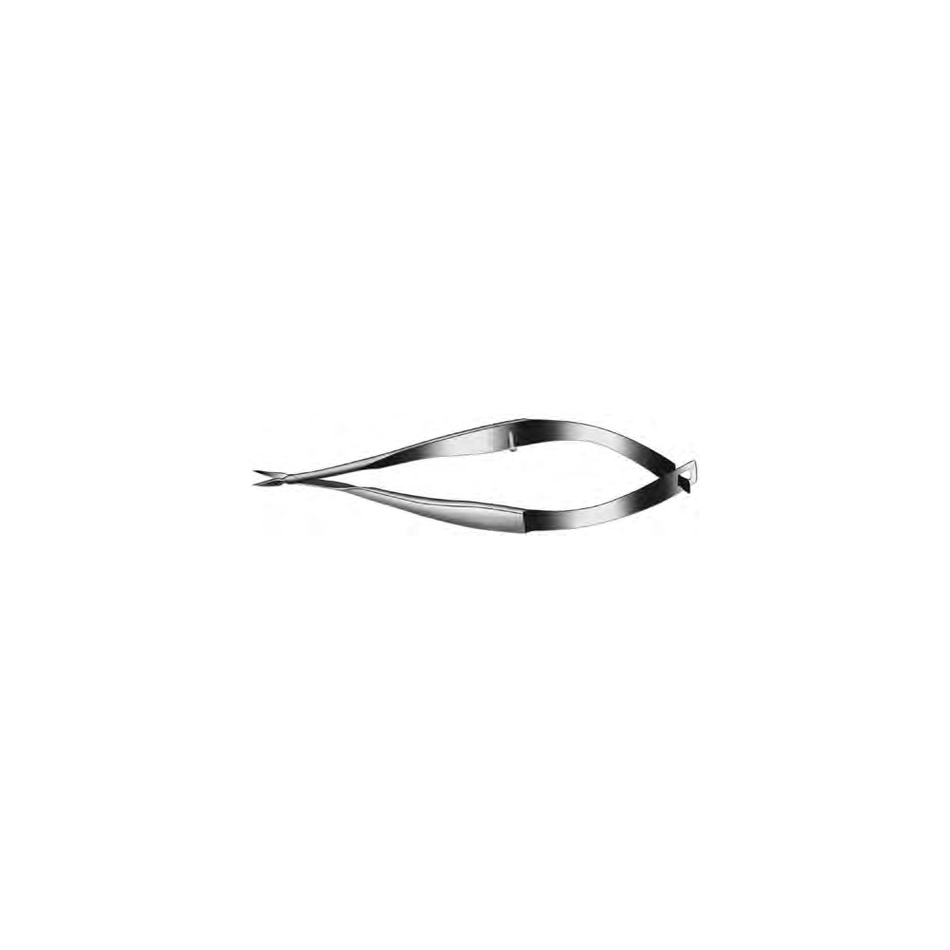 Clayman-Vannas Straight Scissors ophthalmic instrument - Surgix Instruments, reference E3383 S