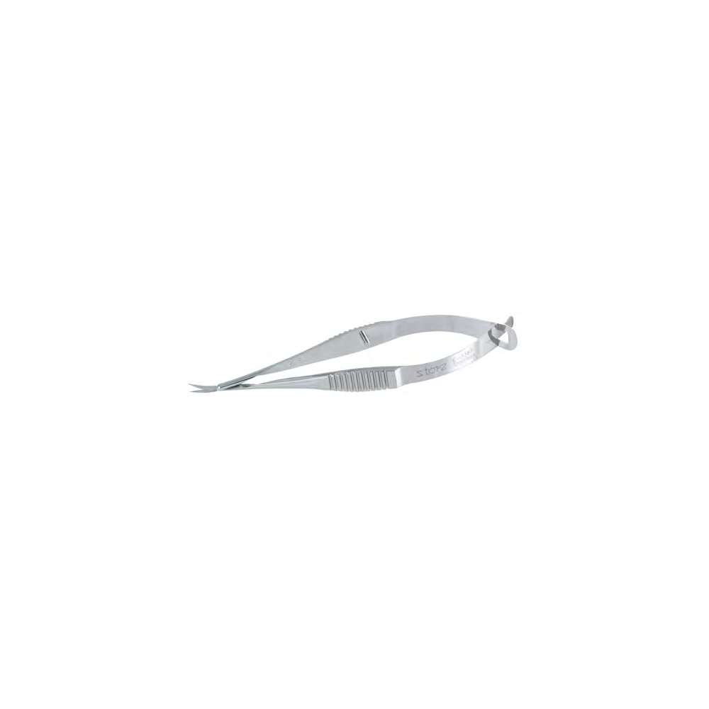 Vannas Curved Capsulotomy Scissors ophthalmic instrument - Surgix Instruments, reference E3387