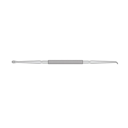 Shop 178mm double-ended Formby cerumen scoop & hook. Premium stainless steel ear wax extraction tools direct from manufacturer Surgix Instruments!