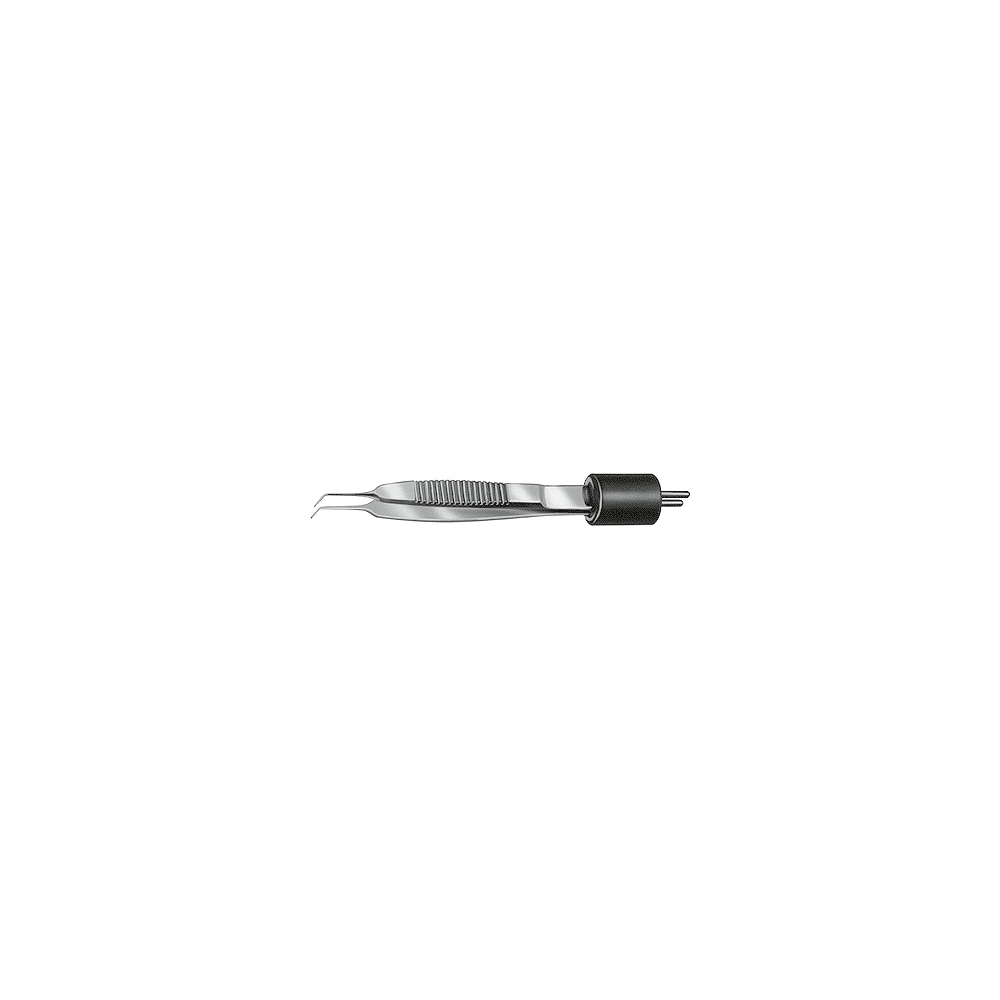 McPherson Angled Bipolar Forceps ophthalmic instrument - Surgix Instruments, reference S2050 10A