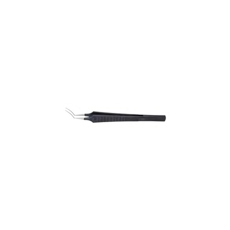 MICS Capsulorhexis Forceps with curved jaws ophthalmic instrument - Surgix Instruments, reference SUE08-12
