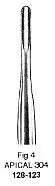 Apical-304 Root Elevator, Fig.4 – Surgix Instruments dental instrument, SKU 128-123-4