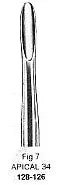 Apical-34 Root Elevator, Fig.7 – Surgix Instruments dental instrument, SKU 128-126-7