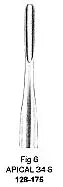 Apical-34S Root Elevator, Fig.6 – Surgix Instruments dental instrument, SKU 128-175-6