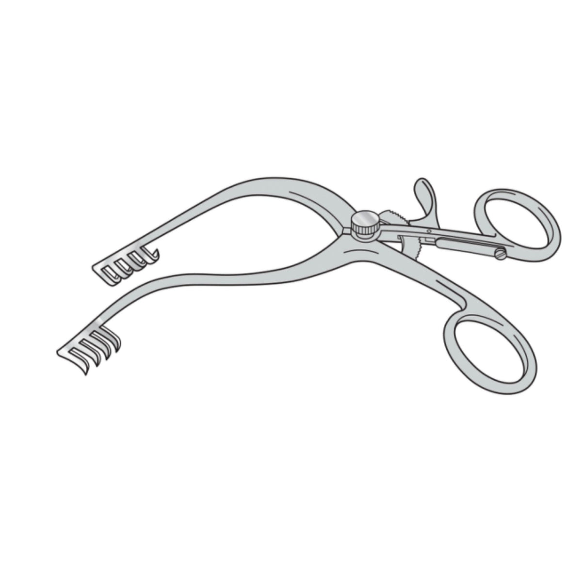 Shop Mollison self-retaining curved mastoid retractors in adult (165mm) & child (133mm) sizes. Premium stainless steel ENT tools direct from Surgix Instruments!