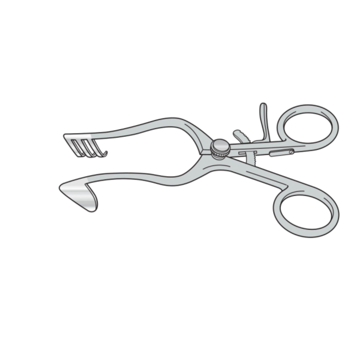 Shop 140mm Plester-Jansen self-retaining retractors (solid blade & prong models). Premium stainless steel ENT tools direct from manufacturer Surgix Instruments!