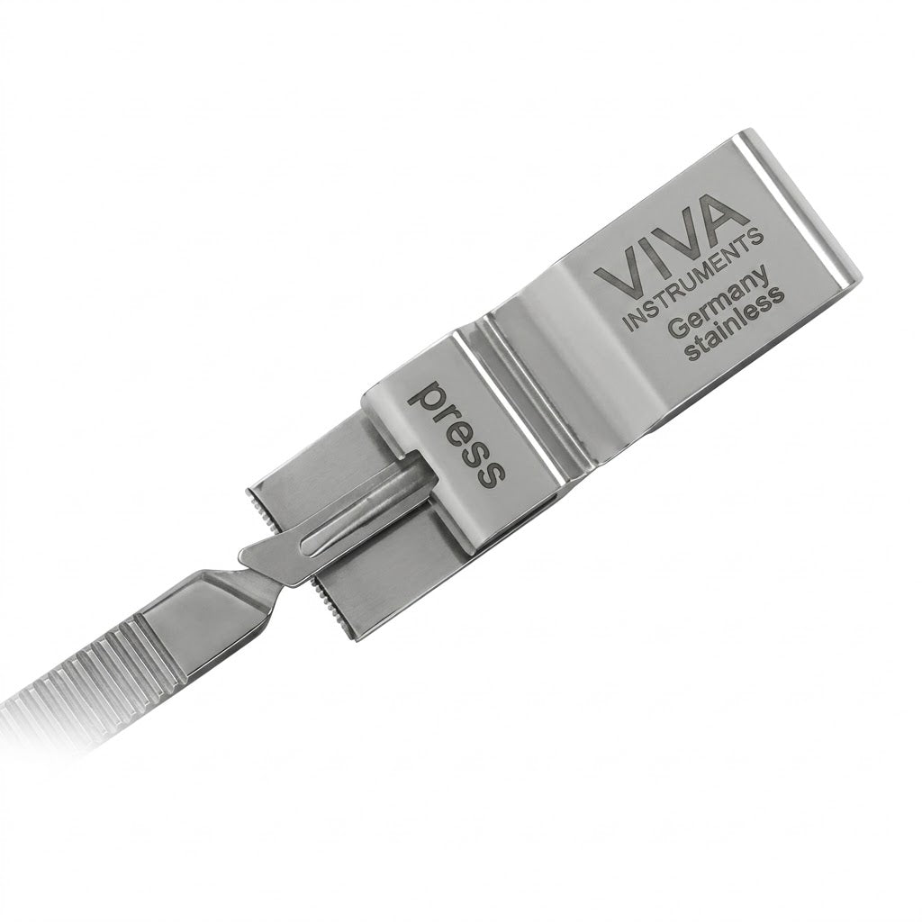 scalpel blade removal tool - viva instruments 